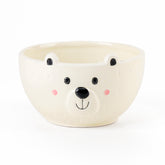 Ceramic Polar Bear Bowl
